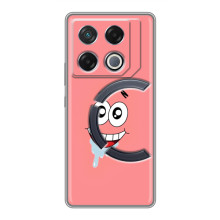 Чехлы с Патриком на Infinix GT 20 Pro – Мордочка Патрика