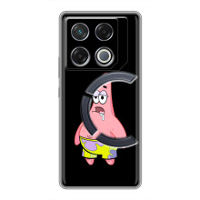 Чехлы с Патриком на Infinix GT 20 Pro – Патрик завис