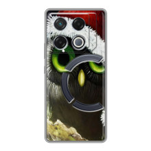 Чехлы с принтом СОВЫ для Infinix GT 20 Pro – Новогодняя Сова