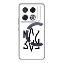 Чехлы для Infinix GT 20 Pro  Укр. Символика (AlphaPrint) (ЗСУ герб)