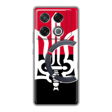 Чехлы УПА (Красно-Чёрный) на Infinix GT 20 Pro – Герб Украины