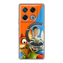 Чехлы ЗВЕРОПОЛИС для Infinix GT 20 Pro (Ник и Хопс)