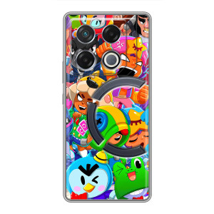 Чехол для Infinix GT 20 Pro Бравл Старс (VPrint)