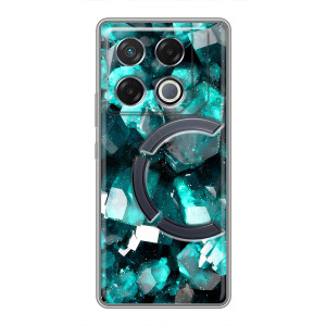 Чехол (Дорого -богато) на Infinix GT 20 Pro – Кристалы