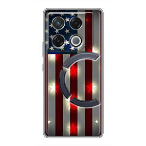 Чехол Флаг USA для Infinix GT 20 Pro – Флаг США 2