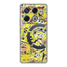 Чохол Губка Боб для ДжіТі 20 Про (Емоції Спан Боба)