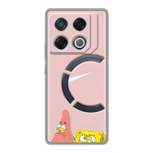 Чохол Губка Боб для ДжіТі 20 Про (Патрік і Губка)