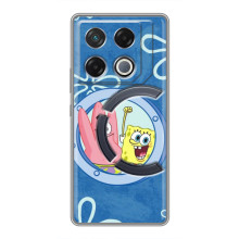 Чохол Губка Боб для ДжіТі 20 Про (В ілюмінаторі)
