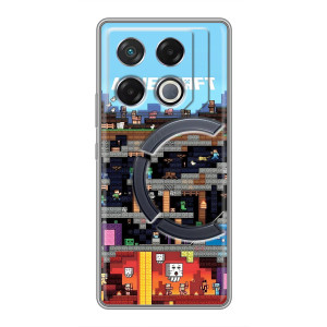Чехол Майнкрафт на Infinix GT 20 Pro (AlphaPrint) Minecraft