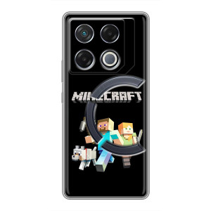 Чехол Майнкрафт на Infinix GT 20 Pro (AlphaPrint) Minecraft