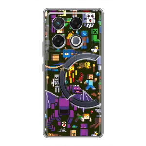Чехол Майнкрафт на Infinix GT 20 Pro (AlphaPrint) Minecraft