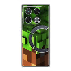 Чехол Майнкрафт на Infinix GT 20 Pro (AlphaPrint) Minecraft