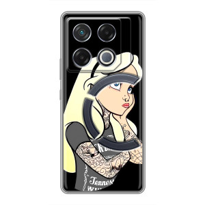Чехол с печатью для Infinix GT 20 Pro - (Мода) (AlphaPrint)