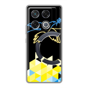 Чехол на Infinix GT 20 Pro Украинский дизайн (Мир для Украины)