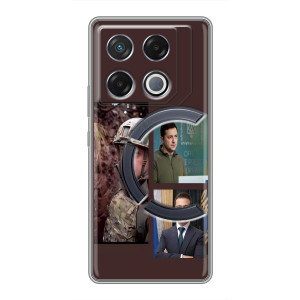 Чохол для Infinix GT 20 Pro (AlphaPrint - с принтом Зеленського)