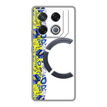 Силиконовый Чехол на Infinix GT 20 Pro с картинкой Вышиванки