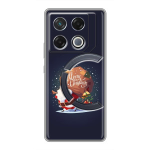 Чехол Санта Клаус для Infinix GT 20 Pro – Подарки от Санты