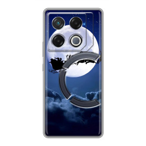 Чехол Санта Клаус для Infinix GT 20 Pro – Санта - луна