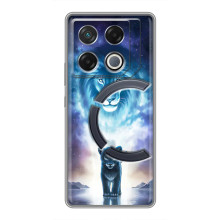 Чохол з картинкою ЛЕВ для Infinix GT 20 Pro (VPrint) (Маленький лев)