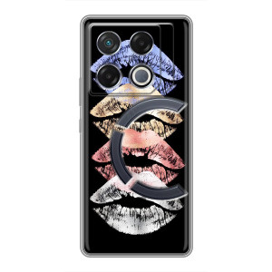 Чехол Стильные девушки на Infinix GT 20 Pro – Губы