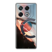 Чехол (ТПУ) с планетами на Infinix GT 20 Pro – Сатурн