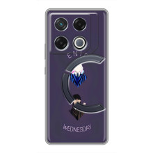 Чехлы Венсдей на Infinix GT 20 Pro Уэнсдей (AlphaPrint) (Уэнздей и подруга)