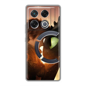 Чехол дракон Беззубик для Infinix GT 20 Pro – Беззубик и Иккинг