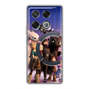 Чехол дракон Беззубик для Infinix GT 20 Pro – Герои дракона