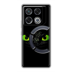 Чехол дракон Беззубик для Infinix GT 20 Pro – Глаза Беззубика