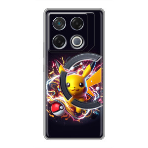 Чехол с Пикачу на Infinix GT 20 Pro