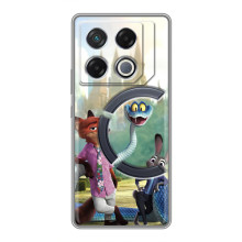 Чохол Зоотрополіс на Infinix GT 20 Pro – Нік Джуді і змія