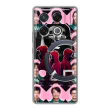 Чохол Гра в кальмара для Infinix GT 20 Pro – Персонажі гри кальмара