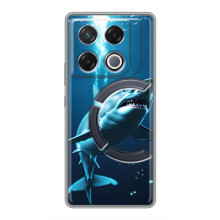 Чехол с картинкой «Хищники» для Infinix GT 20 Pro – Акула