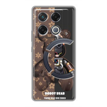 Круті Чохли Луі Віттон для Infinix GT 20 Pro (AlphaPrint) (Ведмідь Луі Вітон)