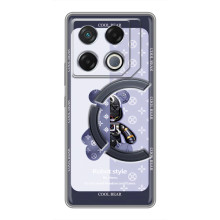 Круті Чохли Луі Віттон для Infinix GT 20 Pro (AlphaPrint) (Медведик LV)