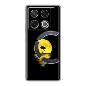 Літній Чохол на Infinix GT 20 Pro – Жовтий Захід сонця