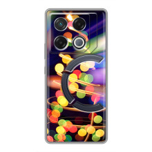 Новогодние Чехлы для ДжиТи 20 Про (VPrint) (Елка с гирлянд)