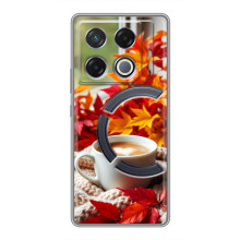 Чохол з унікальним дизайном 'Осінь з кавою' для Infinix GT 20 Pro