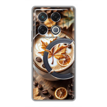 Чохол з унікальним дизайном 'Осінь з кавою' для Infinix GT 20 Pro – Пряна кава
