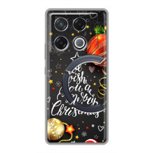 Різдвяні Чохли для Infinix GT 20 Pro (VPrint) (Ялинка)