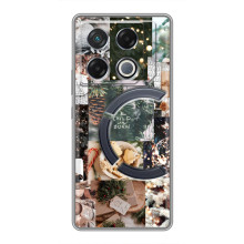 Різдвяні, Святкові Чохли для ДжіТі 20 Про (Різдвяний колаж)