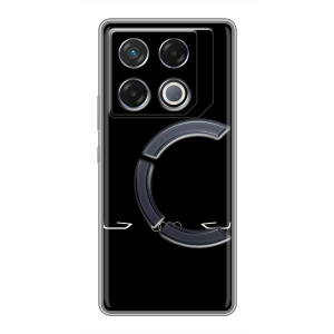 Силіконовий бампер з картинкою машини на Infinix GT 20 Pro – Сілует Audi