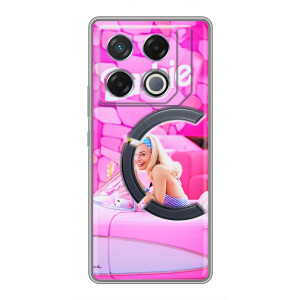 Силиконовый Чехол Барби Фильм на Infinix GT 20 Pro (Зставка)