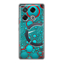 Силиконовый Чехол на Infinix GT 20 Pro с картинкой Nike – Найк зеленый