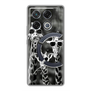 Силиконовый чехол с КАРТИНКАМИ лето для Infinix GT 20 Pro (AlphaPrint)
