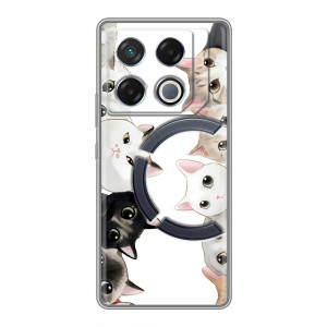 Силіконовий чохол з котиком для Infinix GT 20 Pro – Коти