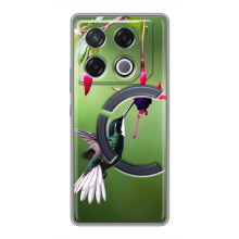 Силиконовый чехол с птичкой на Infinix GT 20 Pro