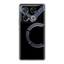 Силиконовый Чехол на Infinix GT 20 Pro (Воротник вышиванки)