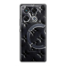 Текстурный Чехол Louis Vuitton для ГТ 20 Про (Черный ЛВ)