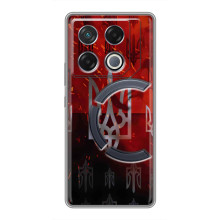 Украинские Чехлы для Infinix GT 20 Pro с картинкой УПА (AlphaPrint) (ГЕРБ УПА)